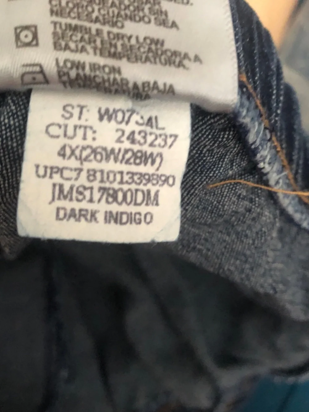 Just My Size dark indigo